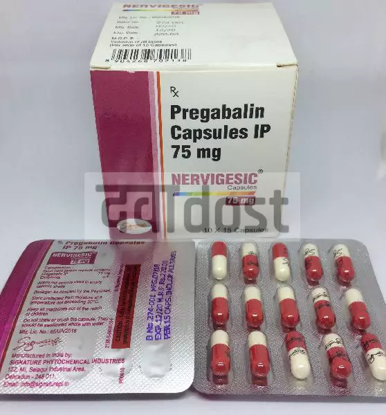 Nervigesic 75mg Capsule