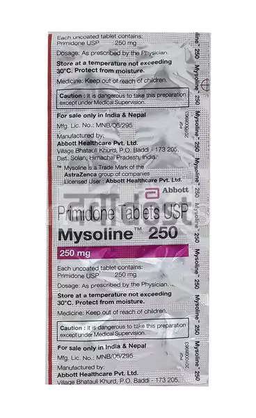 Mysoline 250 Tablet