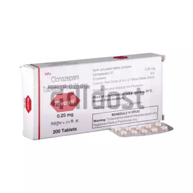 Rivotril 0.25mg Tablet