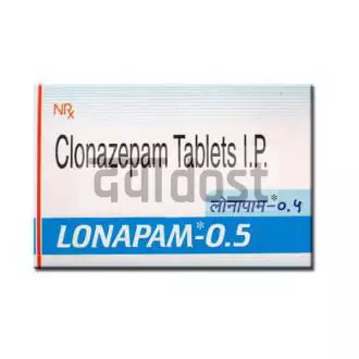Lonapam 0.5mg Tablet