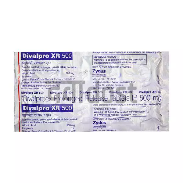 Divalpro  500mg Tablet XR