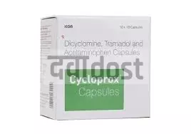 Cycloprox 10mg/325mg/50mg Capsule