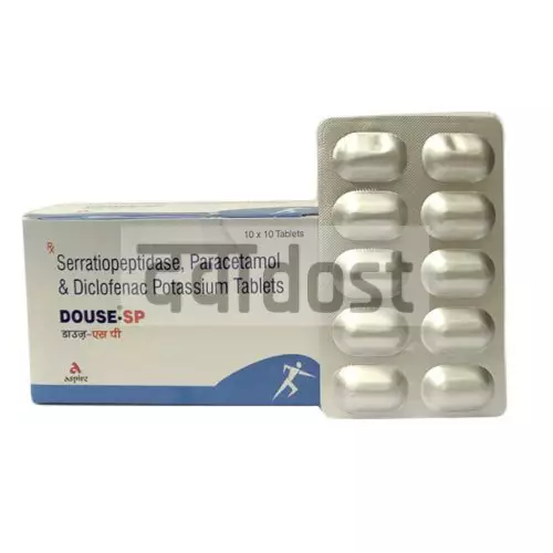 Douse SP 50mg/500mg/15mg Tablet