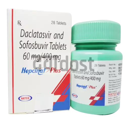 Hepcinat Plus 60mg/400mg Tablet