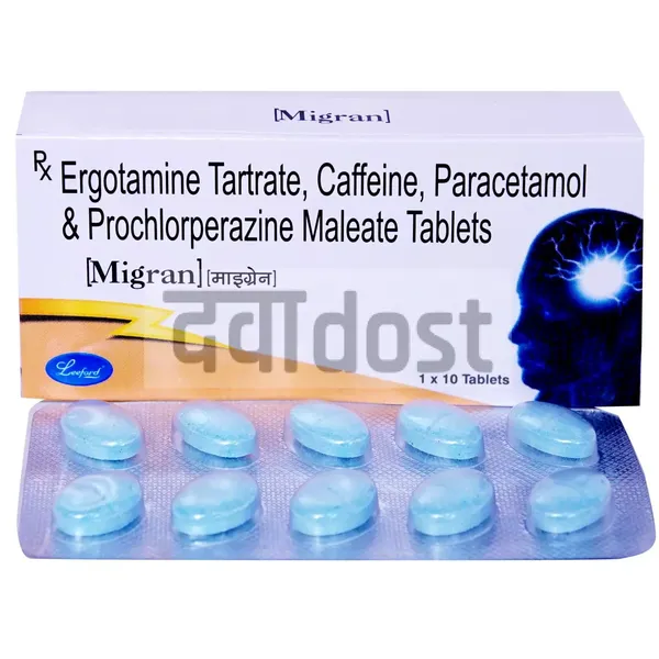 Migran 10mg Tablet 10s