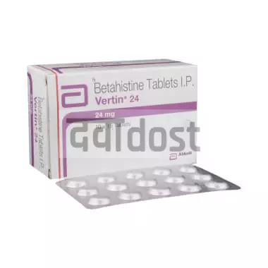 Vertin 24mg Tablet 15s