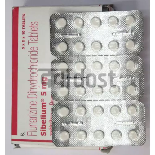 Sibelium 5mg Tablet