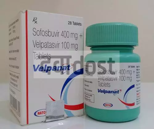 Velpanat 400mg/100mg Tablet 28s