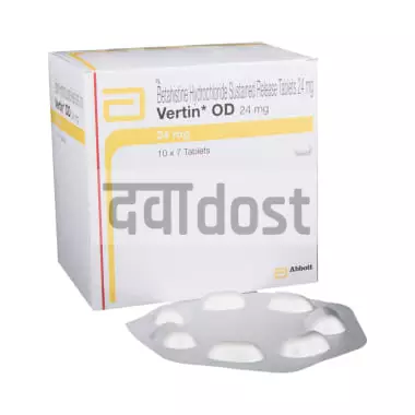 Vertin OD 24mg Tablet SR