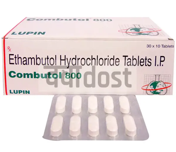 Combutol 800 Tablet 10s