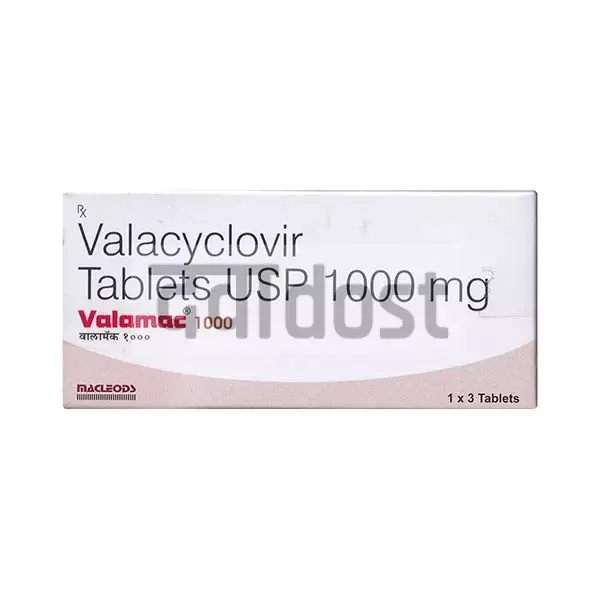 Valamac 1000mg Tablet 3s