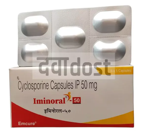 Iminoral 50 Capsule 5s