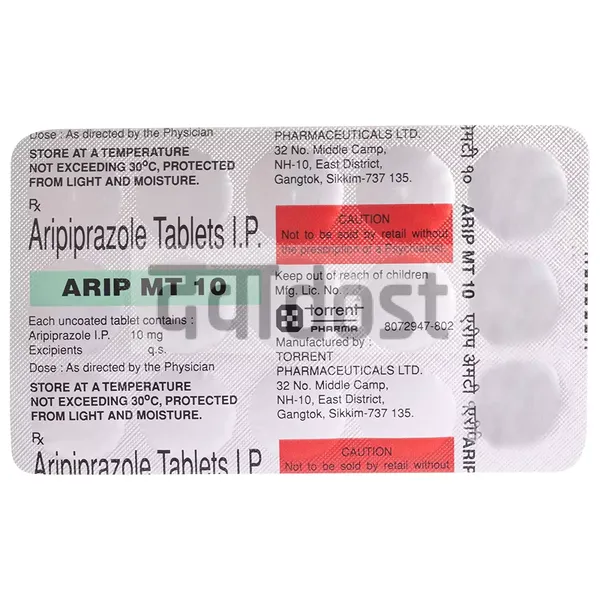 Arip MT 10 Tablet 15s