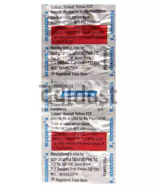 Sizodon 2mg Tablet MD 10s