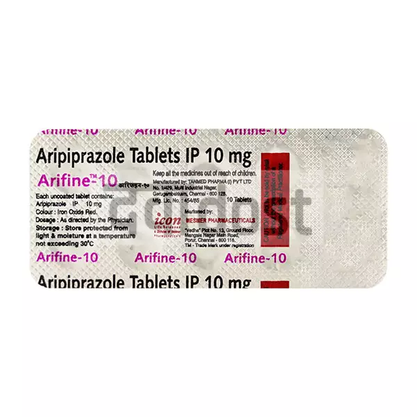 Arifine 10mg Tablet 10s