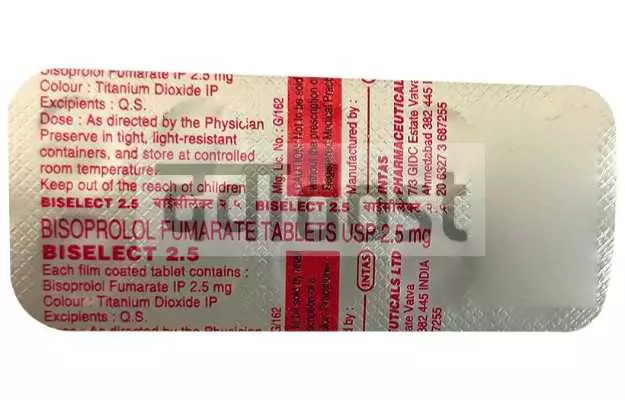 Biselect 2.5 Tablet 10s