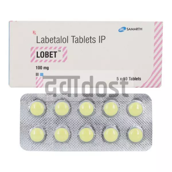 Lobet 100mg Tablet 10s
