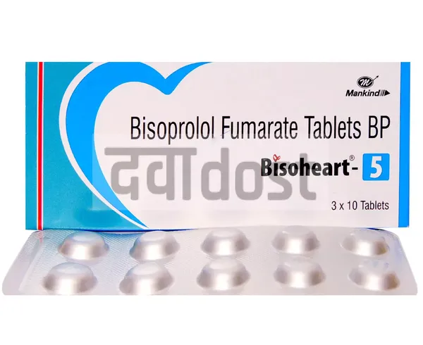 Bisoheart 5mg Tablet 10s