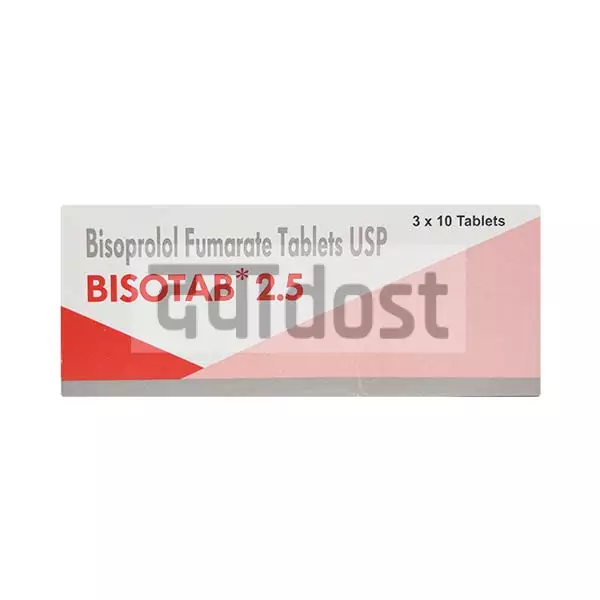 Bisotab 2.5 Tablet 10s