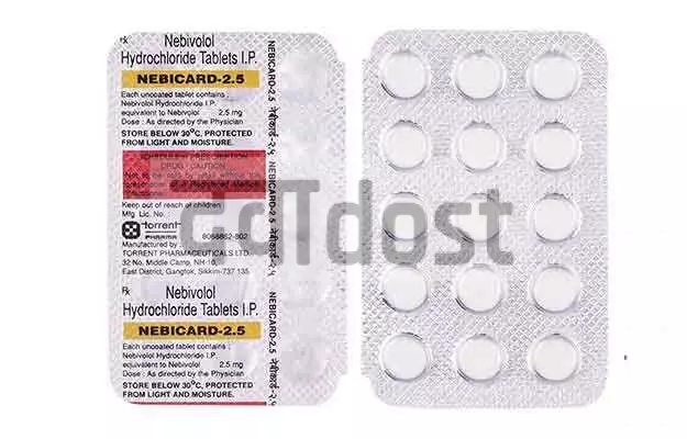 Nebicard 2.5mg Tablet 15s