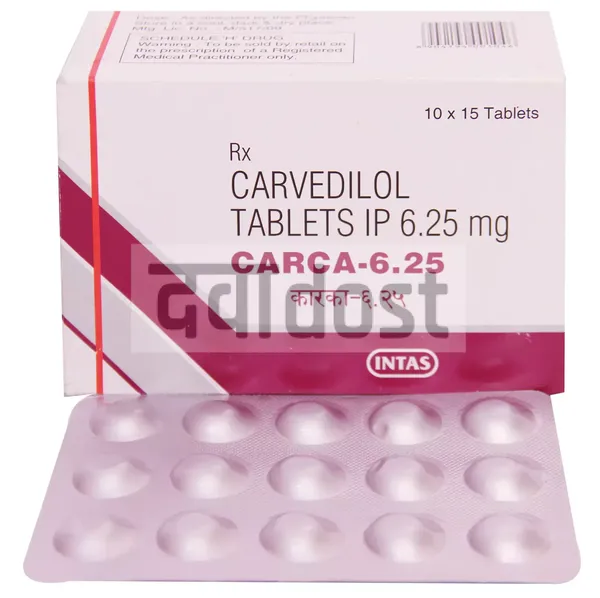 Carca 6.25 Tablet 15s