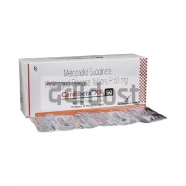Cardibeta XR 50 Tablet