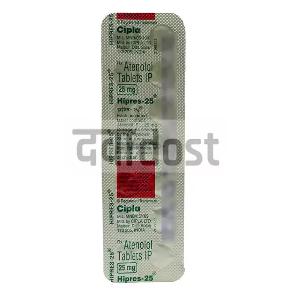Hipres 25mg Tablet
