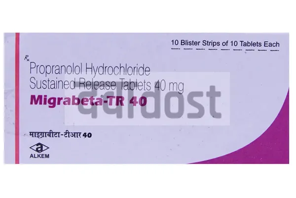 Migrabeta TR 40 Tablet 10s