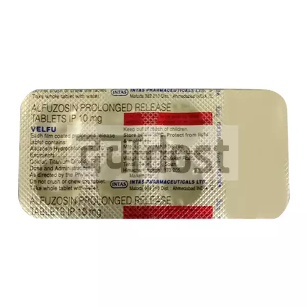 Velfu 10mg Tablet PR 7s