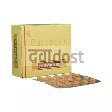 Cardivas 3.125 Tablet 10s