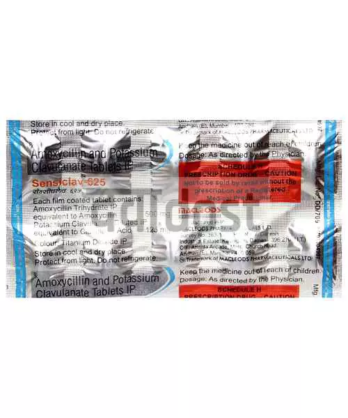 Sensiclav 625 Tablet