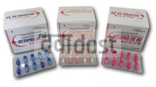 Betapro 40mg Capsule SR