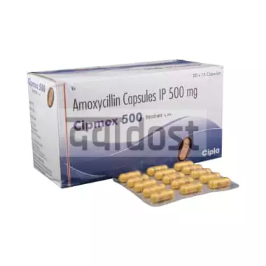 Cipmox 500 Capsule Yellow