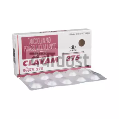 Clavam 375mg Tablet