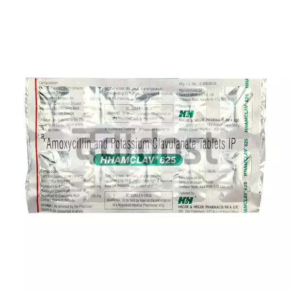 Hhamclav 625 Tablet