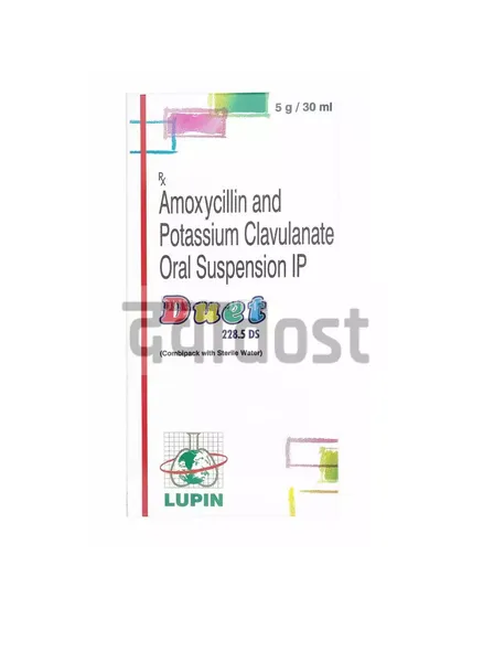 Duet 200mg/28.5mg Dry Syrup