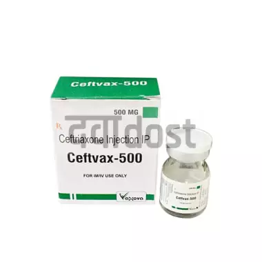 Ceftvax 500mg Injection