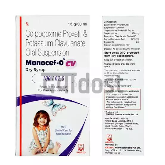 Monocef-O CV Dry Syrup