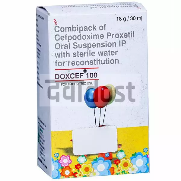 Doxcef 100mg/5ml Syrup
