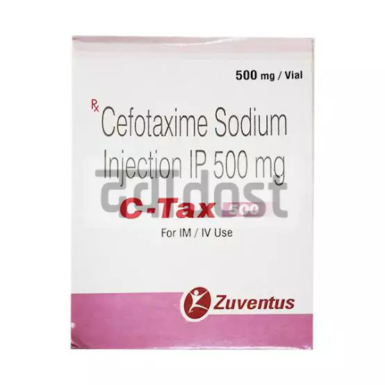 C Tax 500mg Injection