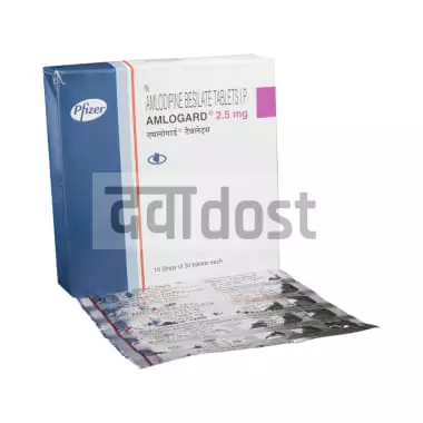 Amlogard 2.5mg Tablet 30s