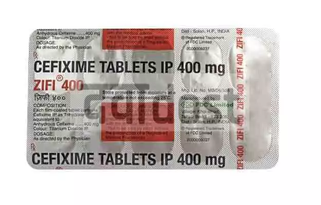 Zifi 400mg Tablet 10s