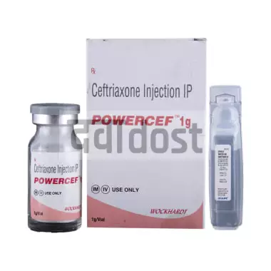 Powercef 1gm Injection