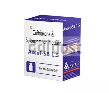 Axcef SB 1000mg/500mg Injection 1s