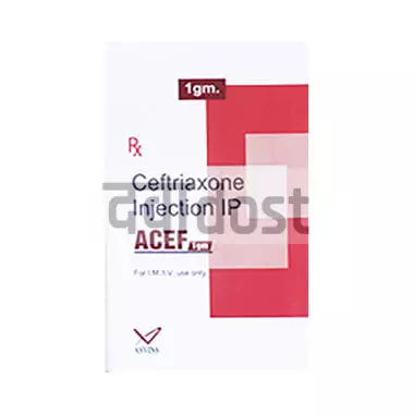 Acef 1gm Injection