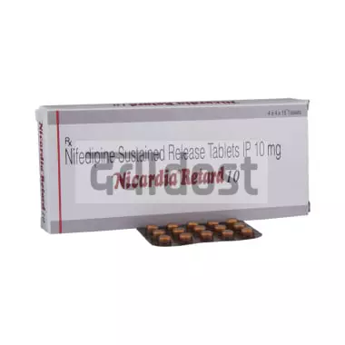 Nicardia Retard 10 Tablet SR