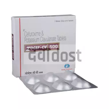 Zocef-CV 500 Tablet