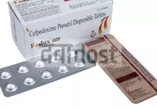 Fadox 100mg Tablet DT