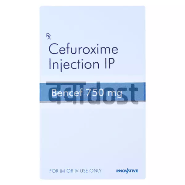 Bencef 750mg Injection 1s