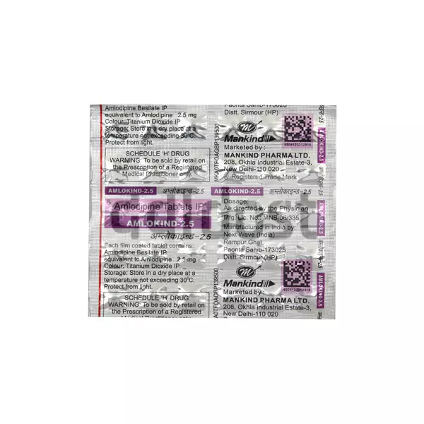 Amlokind 2.5 Tablet